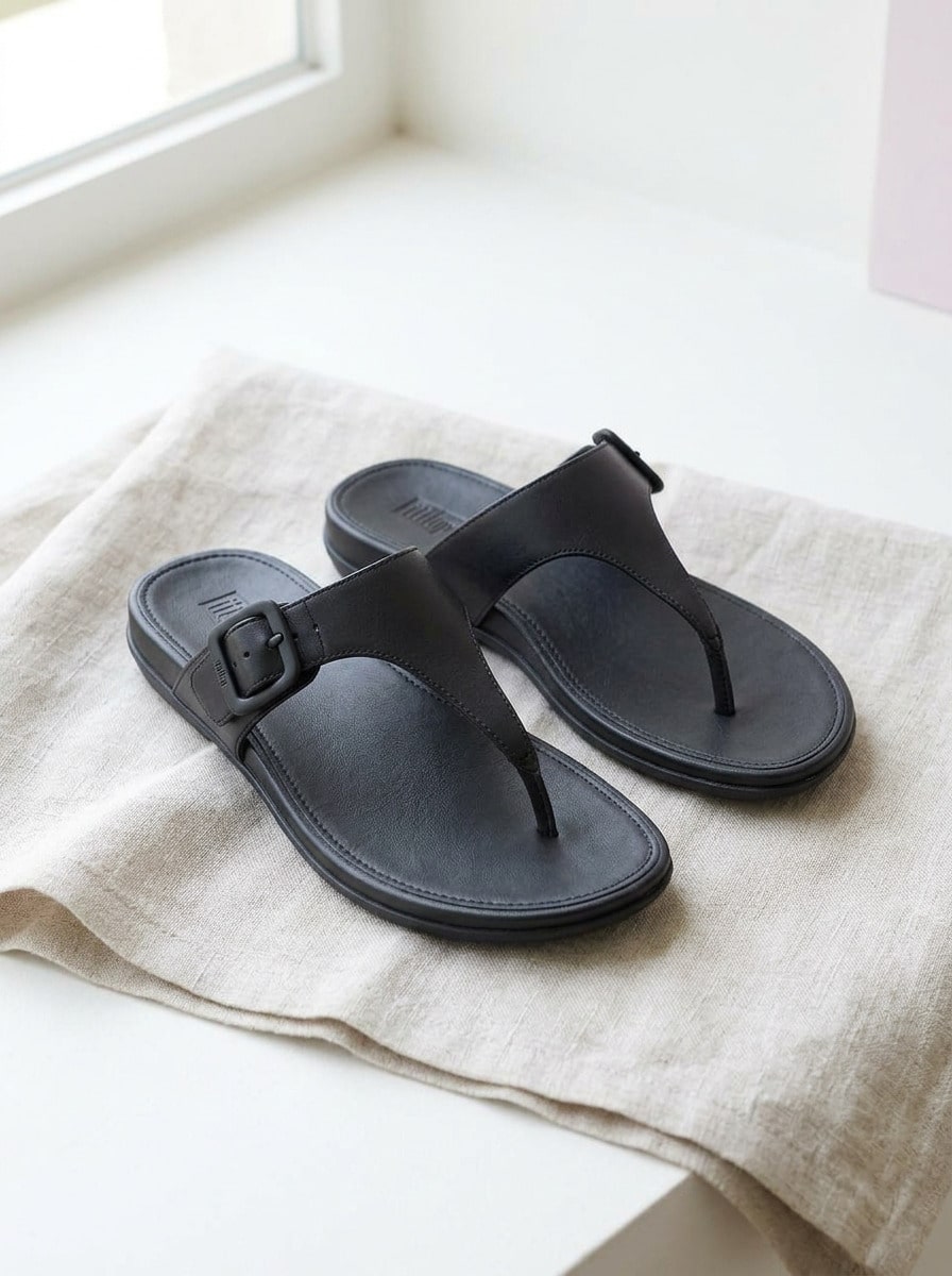 Fitflop شبشب - الأسود - مشاهدة 1
