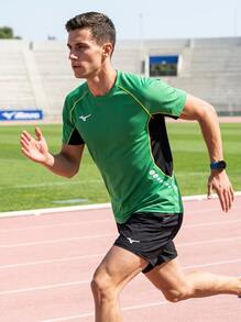 Mizuno Men's Sports Tees & Tanks Durable Comfortable Versatile Daily Weekend Sports Green U2EA7002-35 - Green - View 5