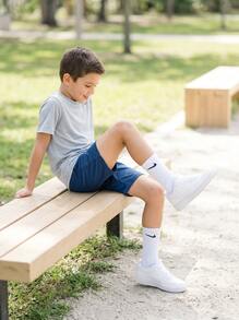 Nike Kids Sports Socks Lightweight Stretchy Soft Home Outdoor Gym SX6910-100 - White - View 5