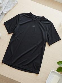 Adidas Men Sports Tees & Tanks Comfortable Versatile Lightweight Sports Outdoor Training Black KE9932 - Svart - Visa 2