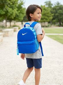 Nike Kids Backpacks Sturdy Waterproof Breathable Back Travel Work Gym DR6091-480 - أزرق ملكي/أزرق جامعي/أبيض - مشاهدة 2