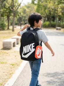 Nike Kids Backpacks Lightweight Sturdy Waterproof Weekend Hiking School HJ4186-010 - Black - View 3