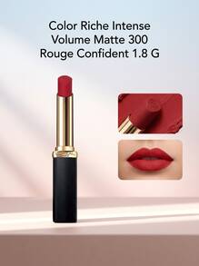 L’Oreal Paris روج مات عالي الحجم 300 روج كونفيدنت 1.8 جرام - 300 روج واثقون - مشاهدة 1