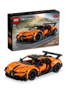LEGO Bugatti Chiron Pur Sport Technic Series Building Blocks Set For Kids 42222 Blue Home Display Christmas Gift Hypercar Supercar Collectible DIY Toy - Multicolor - View 6