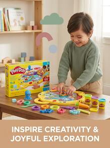 PLAY-DOH حصيرة بلاي دوه القابلة للطي واللعب - متعدد الألوان - مشاهدة 2