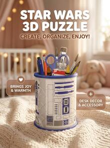 Ravensburger كأس قلم رصاص  النجوم R2D2 54p - متعدد الألوان - مشاهدة 3