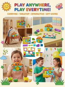 PLAY-DOH Starters Photo Fun Modelling Clay Activity Kit For Kids G0502 Multicolour Home Playroom Christmas Party Sensory Toy STEM Learning Creative Art Craft - Multicolor - View 5