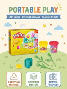 PLAY-DOH Tulips And Daffodils Modelling Clay Set For Kids G2476 Multicoloured Playroom Christmas Party Sensory Toy Flower Making Creative Fun DIY Craft - Multicolor - View 4
