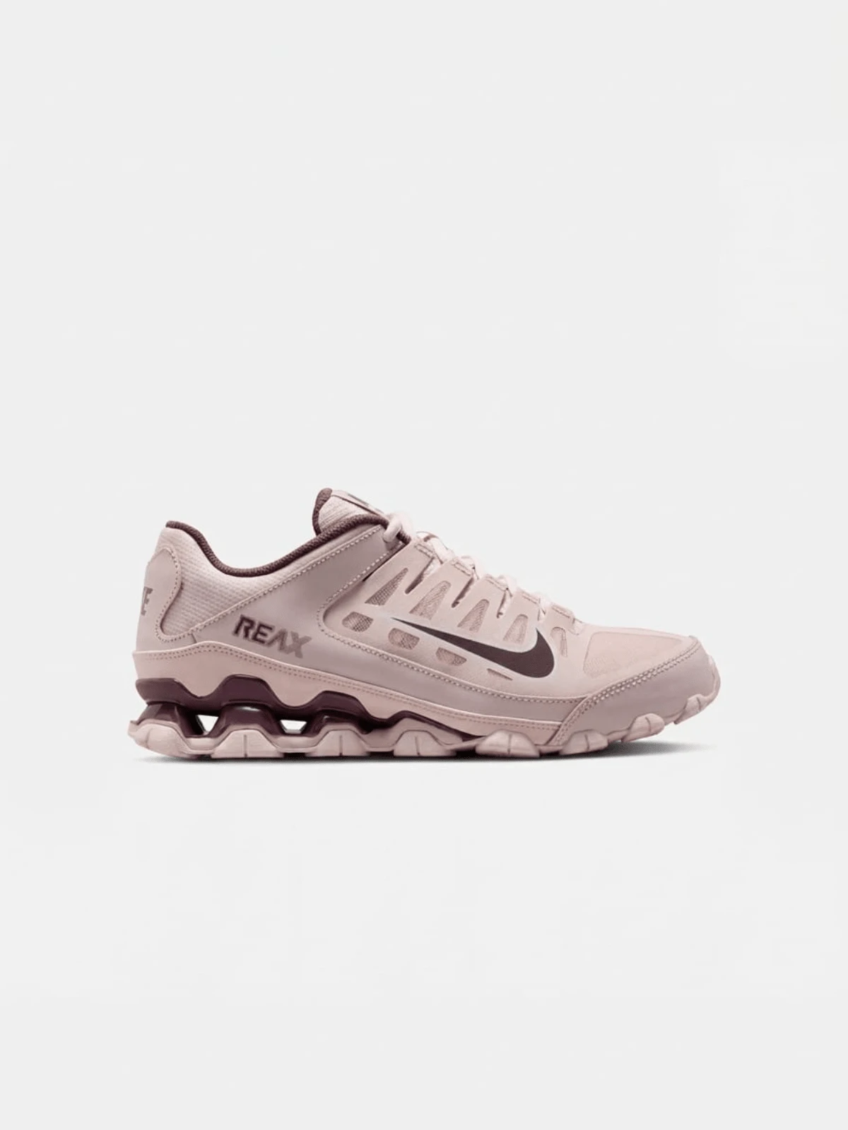 Nike حذاء نايك رياكس 8 تي آر للنساء للتمارين الرياضية - وردي عاري - مشاهدة 1