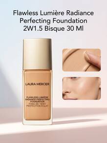 Laura Mercier Flawless Lumière Radiance Perfecting Foundation 2W1.5 Bisque 30 Ml – Foundation, Radiance-Boosting, For Women, 2W1.5 Bisque, Suitable For Daily Makeup Routine - 2W1.5 Bisque - View 1