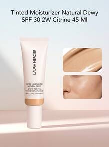 Laura Mercier Tinted Moisturizer Natural Dewy SPF 30 2W Citrine 45 Ml – Moisturizer, Dewy Finish, For Women With Warm Skin Tones, 2W Citrine, SPF 30, Suitable For Daily Morning Routine - 2W Citrine - View 1