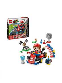 LEGO Mario Kart Interactive Building Blocks Set for Kids 72043 Multicolour Home Display Christmas Party Autumn Stem Toy Racing Model Kit Diy Gift - Multifärgad - Visa 6