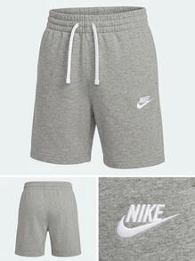 Nike Tween Boys Shorts Lightweight Versatile Comfortable Gym Daily Outdoor FZ5512-063 - Grey - View 4