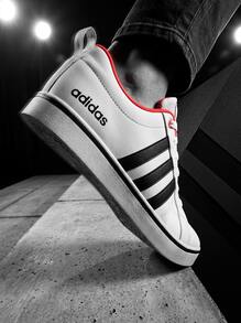 Adidas VS PACE 2.0 - 雲白/核心黑/雲白 - 查看 5