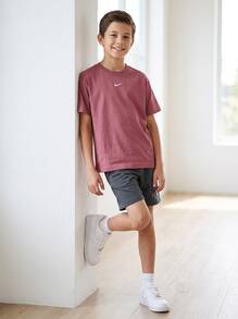 Nike Tween Boys Shorts Moisture-Wicking Durable Lightweight Training Casual Running FZ5539-641 - Peony - View 3