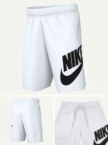 Nike Tween Boys Shorts Durable Lightweight Versatile Beach Sports Weekend FD2997-100 - White - View 4