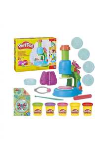 Play-Doh Light And Look Microscope Playset Age 3+ 1 Player G0494 - Multicolor - View 6
