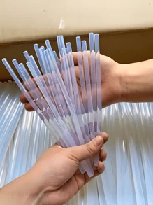 5pcs/10pcs/20pcs/30pcs/50pcs/80pcs/100pcs/150pcs Transparent Hot Melt Glue Sticks, 7/20mm, High Adhesion Diy Glue Gun Sticks,Tool Accessories