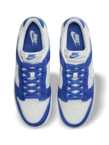 Nike DUNK Men's Sneakers Photon Dust/White/Racer Blue FN3416-001 - Photon Dust/White/Racer Blue - View 3