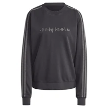 Adidas OS SWEATSHIRT - Black - View 4