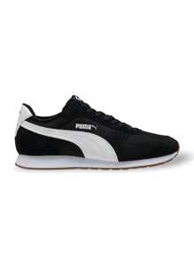 PUMA ST MILER - Fashionable Versatile Casual Sneakers - Black/White - View 1