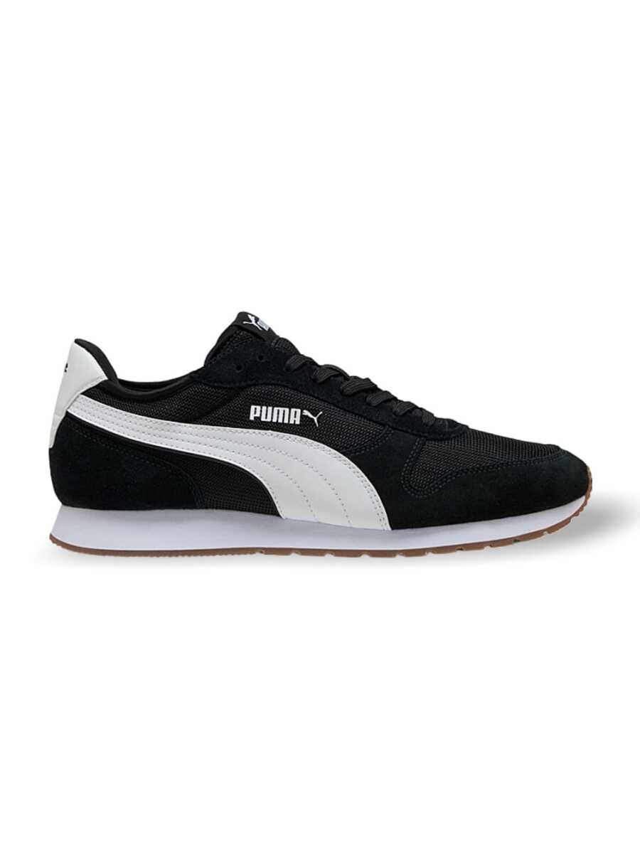 PUMA ST MILER - Fashionable Versatile Casual Sneakers - Black/White - View 1