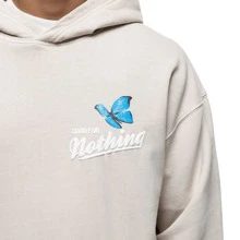 Good for Nothing Flight Washed Stone Hoodie - Stone - View 3