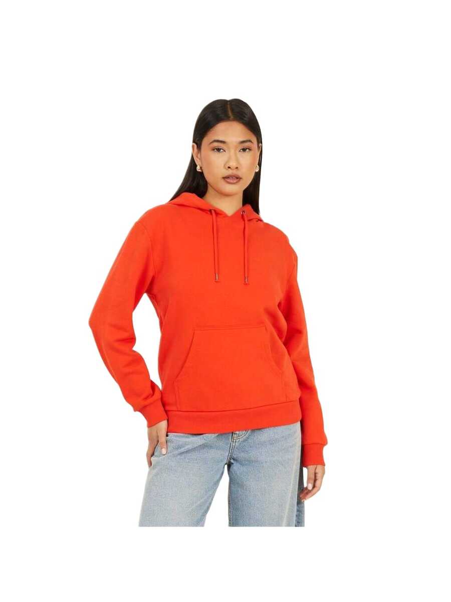 brave soul 经典连帽运动衫，红色