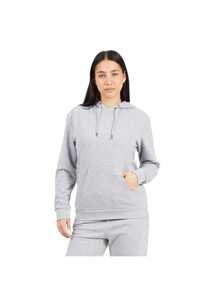 brave soul Hooded Sweatshirt With Kangaroo Pocket - Grey - View 1