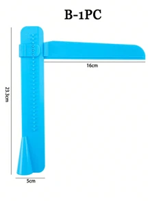 SHEIN Dụng cụ làm mịn bánh bằng nhựa có thể điều chỉnh chiều cao, dụng cụ cạo bơ, dụng cụ làm bánh để làm mịn bề mặt bánh - Nhiều màu - Xem 3