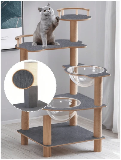 Self-Adhesive Carpet Pad, Cat Climbing Ladder, Sofa Furniture DIY Cover, Cat Scratching Board Replacement - Durable, Anti-Scratch With No Debris, Self-Adhesive Wall Sticker, Cat Scratch Board