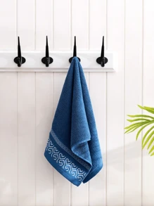 Wholesale 100% Cotton Towels, Thick And Absorbent For Home Use, Maze Patterned Facial Towels, Wedding Gifts, Solid Color Wholesale. - Multicolor - View 9