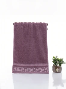 Wholesale 100% Cotton Towels, Thick And Absorbent For Home Use, Maze Patterned Facial Towels, Wedding Gifts, Solid Color Wholesale. - Multicolor - View 11