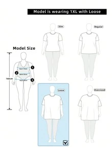 Slaydiva Camiseta casual de verano para mujer de talla grande, adecuada para festivales de música, Pascua, Western, nómada, fiesta de cumpleaños, graduación, estudiante, uso diario, versátil, tiempo libre, vacaciones, viajes en crucero, playa, tomar el sol, popular, minimalista, estilo callejero, deportes, con estampado de letras y números, camuflaje, rayas de contraste, malla, talla grande - Multicolor - Ver 9
