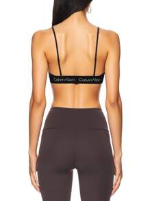Calvin Klein UNLINED BRALETTE - 黑色 - 查看 2