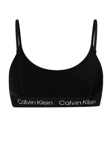 Calvin Klein UNLINED BRALETTE - 黑色 - 查看 7