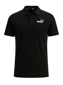 Puma ESS Pique Polo - Black - View 1