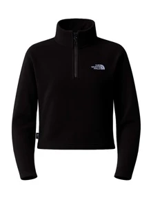 The North Face Women's 100 Glacier Cropped ¼ Zip