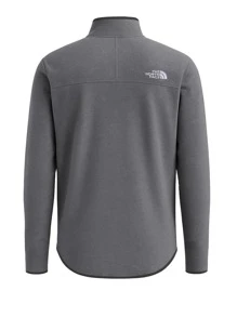 The North Face Men's 100 Glacier 1/4 Zip - Eu - Grey - View 5