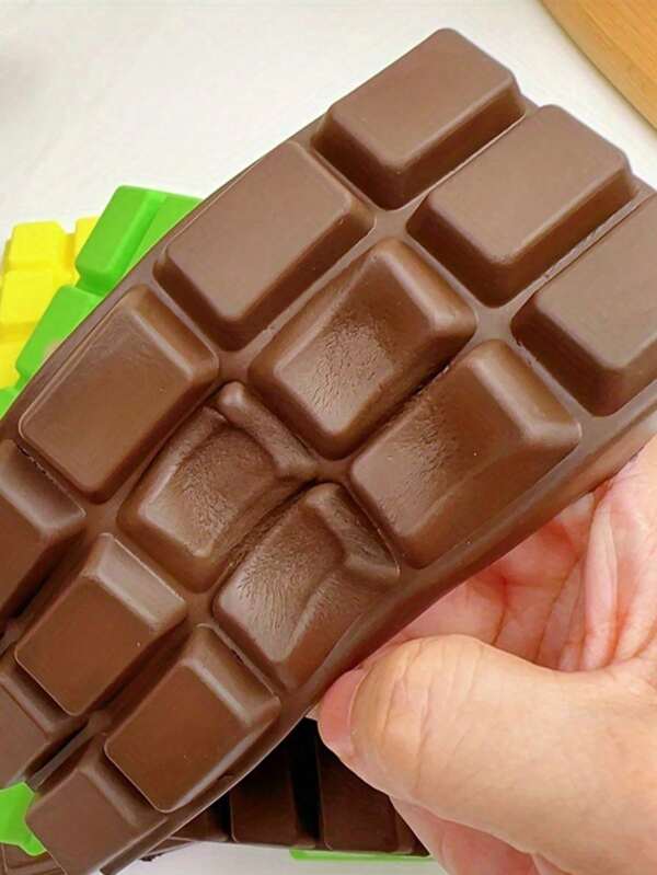 1PC Simulation Chocolate Squishy Stress Relief Toy Pinch Pinch Fun Stress Relief Vent Toys Office Stress Reliever Small Gift Ornaments Squishy Toy Toys Squishy Taba Squishy