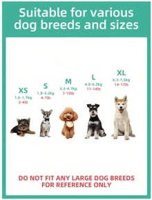 1pc Floral Print Pet Dress With Bow - Multicolor - View 3