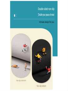 SHEIN Bathroom Diatom Mud Floor Mat Absorbent Mat Toilet Door Quick Drying Non-Slip Mat Foot Mat Toilet Kitchen Carpet Soft Mat Home Bathroom Decor Bath Rug Outdoor Rug Door Mat Summer Bathroom Accessories Back To School