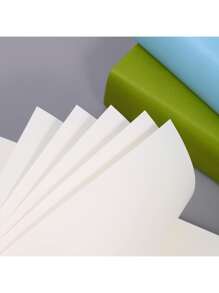 SHEIN 1 件 PU 皮革笔记本，720 页，厚度相当于 3 个普通笔记本，适合学生、素描、绘画、商务礼品、厚记事本、办公室会议记录，高品质纸张返校 - A6 - 查看 9