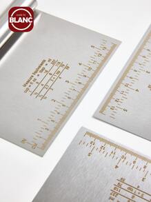 1pc Stainless Steel Dough Cutter, Silver Dough Scraper For Baking