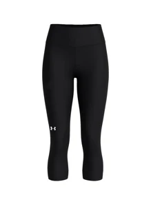 Under Armour HG ARMOUR HI CAPRI NS - Black / White - 001 - View 1