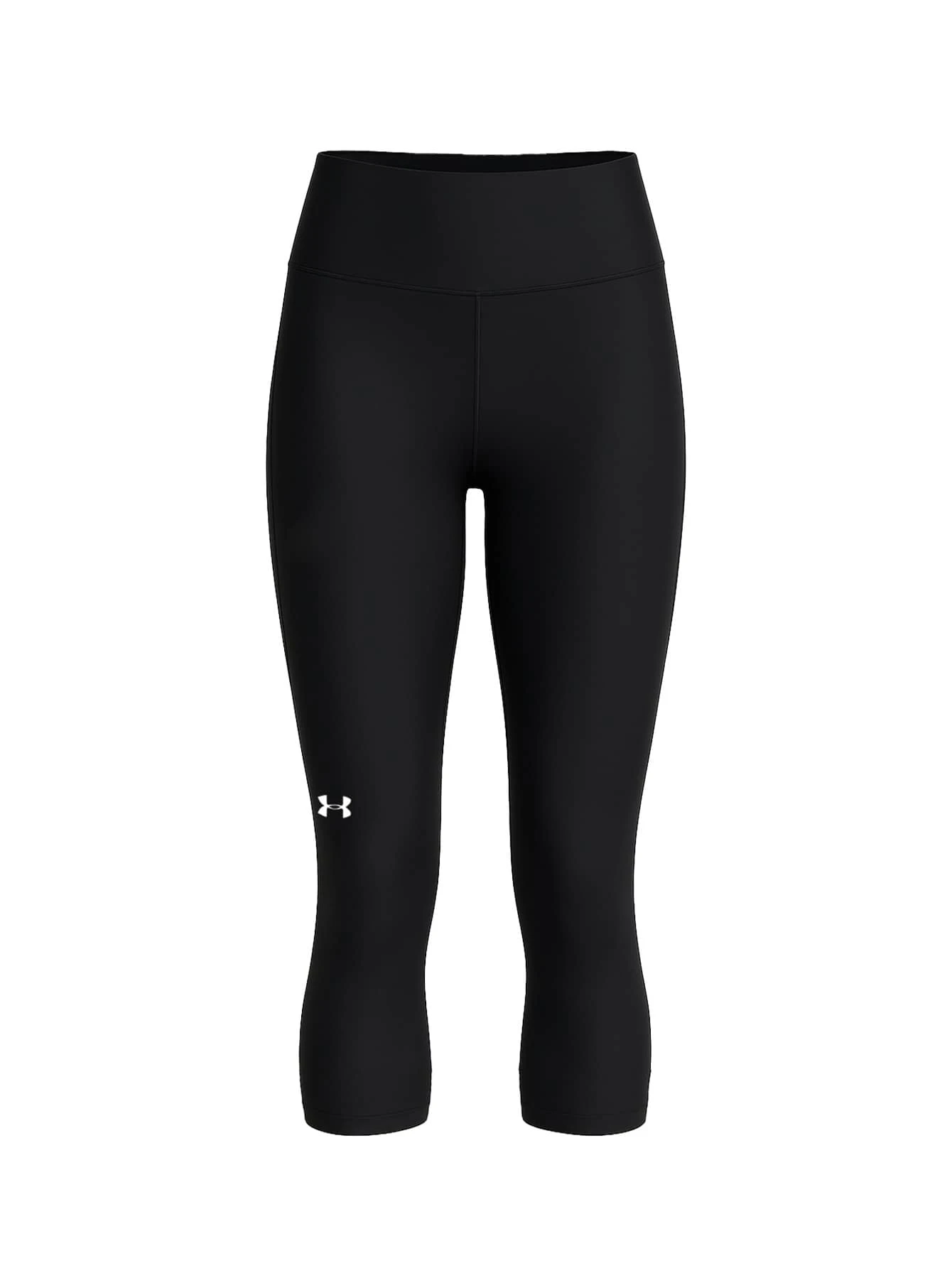 Under Armour HG ARMOUR HI CAPRI NS - Black / White - 001 - View 1