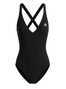 Adidas SWIMSUIT - Black and White - View 1