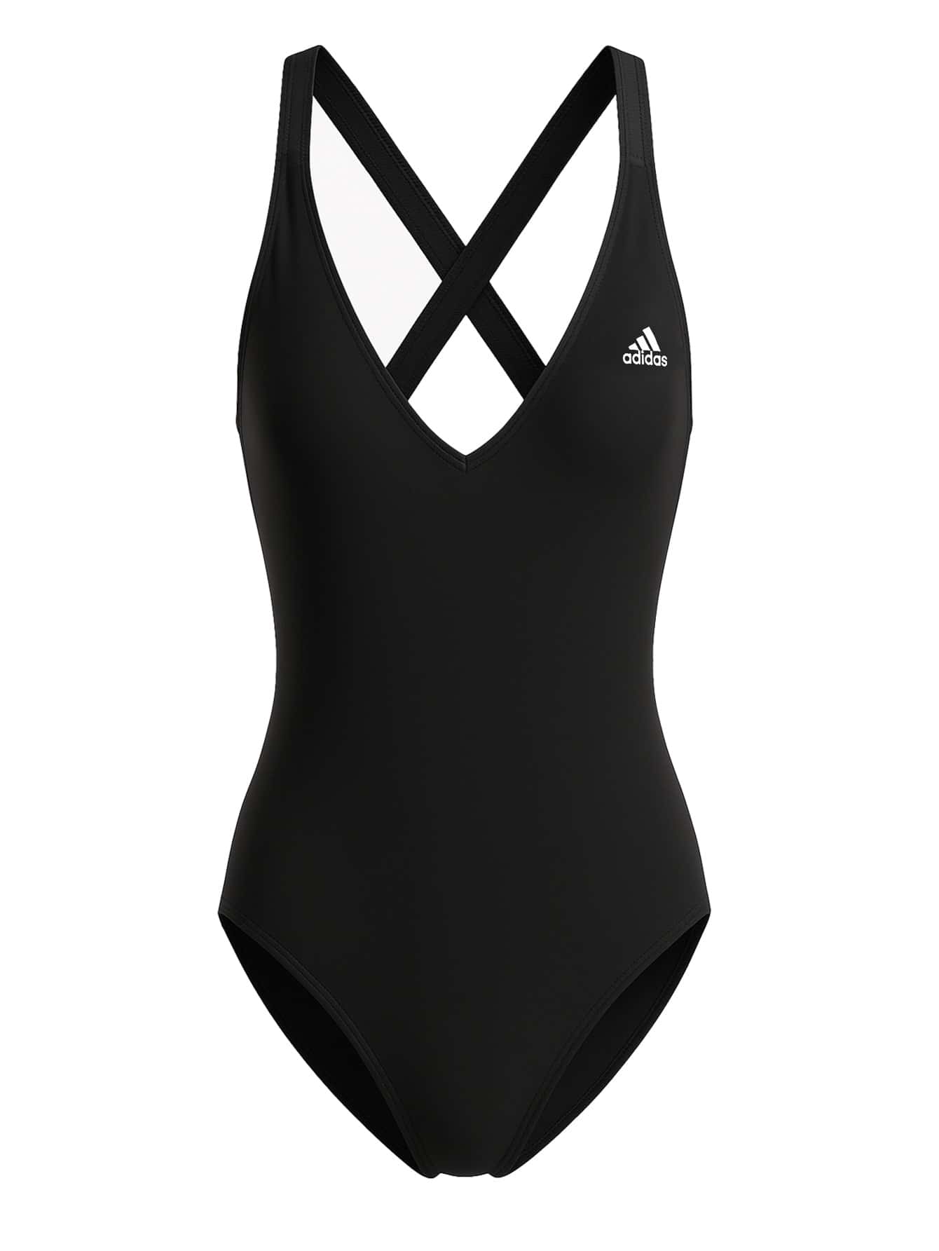 Adidas SWIMSUIT - Black and White - View 1