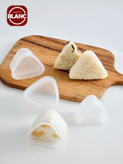 Zazumi 2pcs Kitchen Accessories Sushi Mould Triangle Mould Sushi Machine Mould Sushi Tool Onigiri Rice Ball Bento Machine Mould