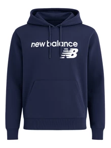 New Balance NB Classic Core Fleece Hoodie - PIGMENT (481) - 藍色 - 查看 1